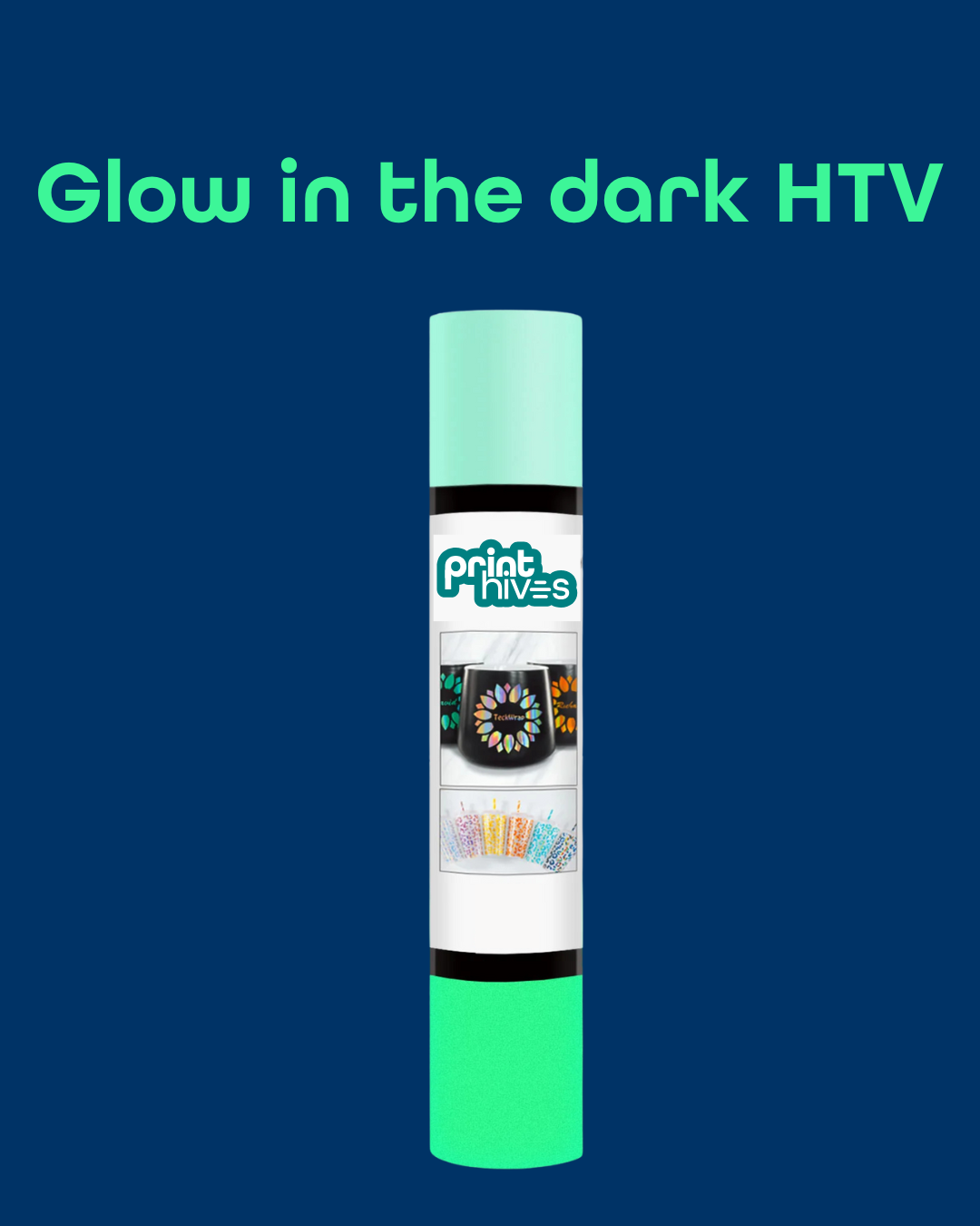 Glow in the dark HTV